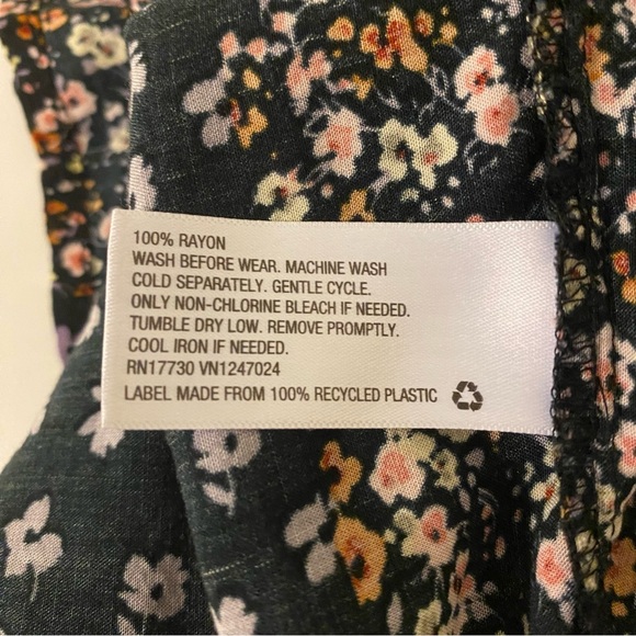 Art Class Girls 10/12 Large Sleeveless Floral Long Dress - Picture 7 of 14